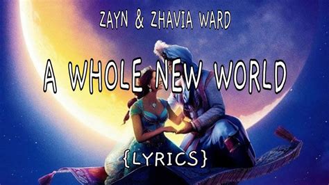 a whole new world duet lyrics|a whole new world lyrics zayn.